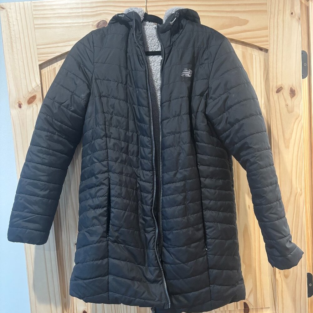 New Balance Large Black Coat